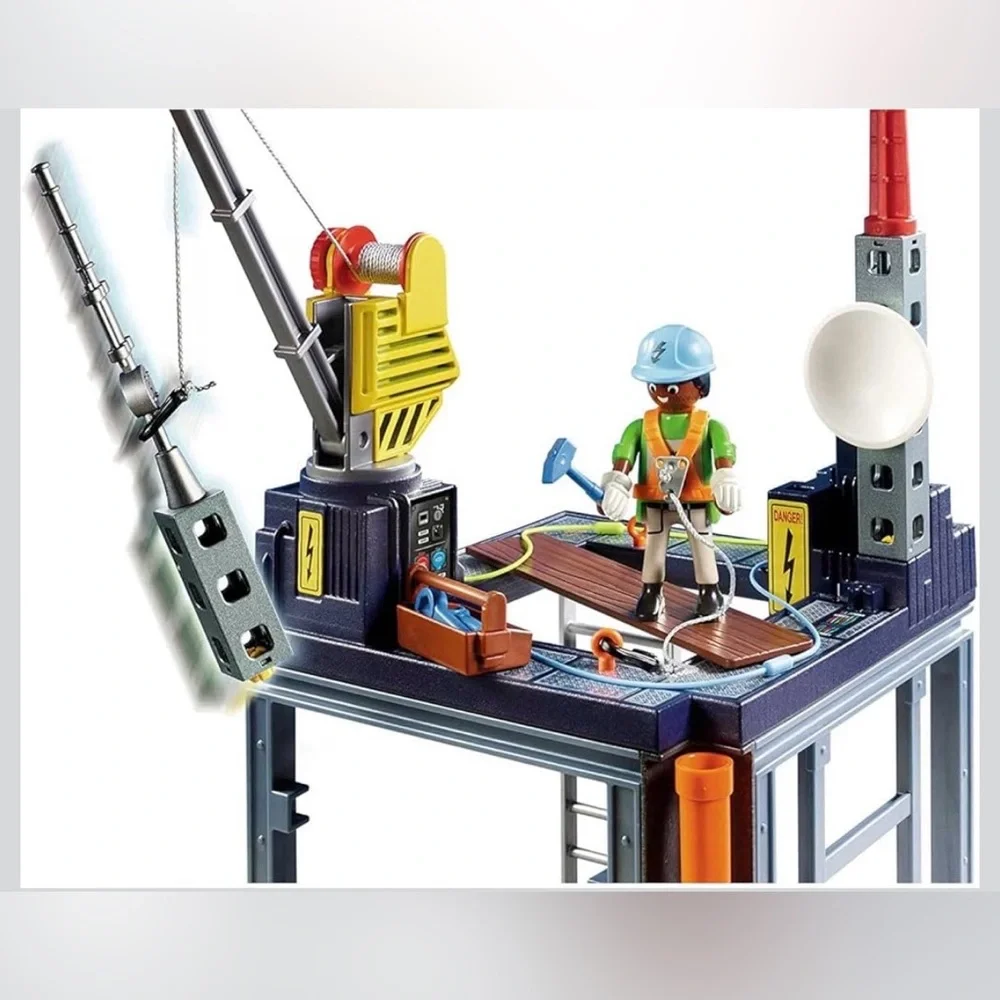Playmobil 70816 City Action Starter Pack Construction Site Play Toy Set 60 Piece